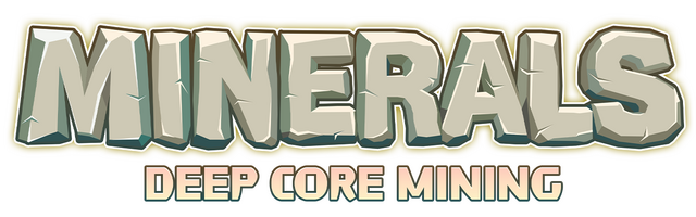 MINERALS: Deep Core Mining (ミネラルズ) 公式ロゴ