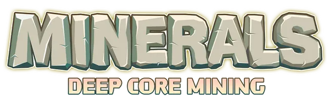 MINERALS: Deep Core Mining (ミネラルズ) 公式ロゴ